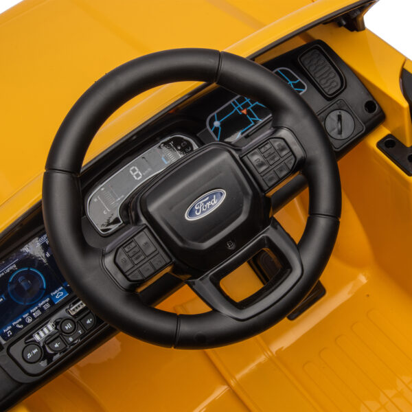 12V Kids Ride On Car W/Parents Remote Control,Licensed Ford Ranger,2WD,Rear wheel suspension,Low Start,Headlight,Horn,MP3,Blueto - Image 12
