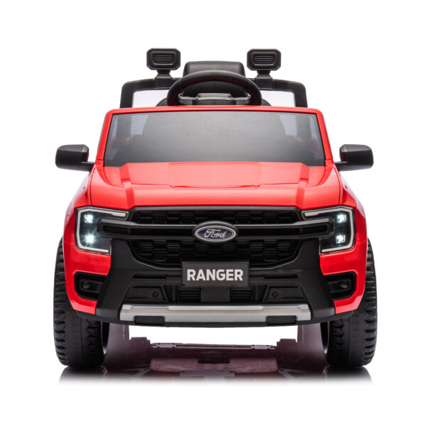 12V children's car remote control, authorized Ford Ranger, 2WD suitable for children aged 3-6. Red - Image 6