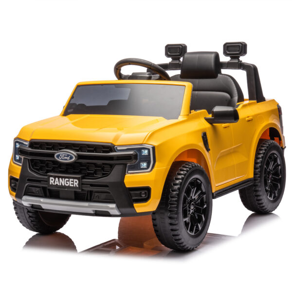 12V Kids Ride On Car W/Parents Remote Control,Licensed Ford Ranger,2WD,Rear wheel suspension,Low Start,Headlight,Horn,MP3,Blueto - Image 11