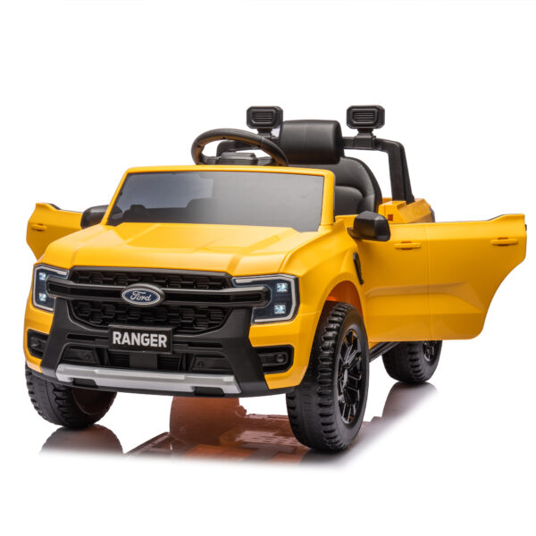 12V Kids Ride On Car W/Parents Remote Control,Licensed Ford Ranger,2WD,Rear wheel suspension,Low Start,Headlight,Horn,MP3,Blueto - Image 9