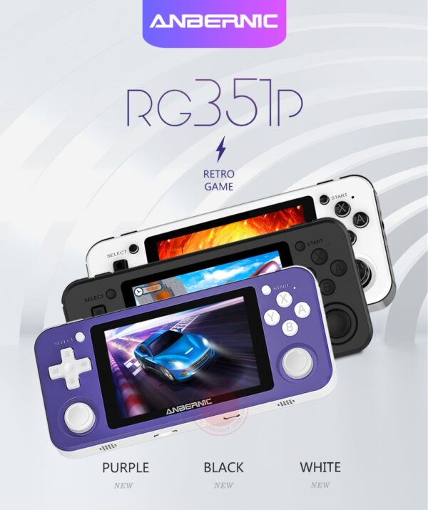 RG351P ANBERNIC  Retro Game PS1 RK3326 64G Open Source System 3.5 inch IPS Screen Portable Handheld Game Console RG351gift 2400 - Image 4