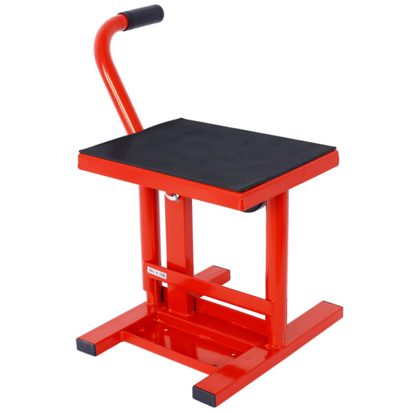 Motorcycle Dirt Bike Stands and Lifts Jack Stand Steel Lift 11"-16.5" Adjustable Height 330 LBS Load Capacity Heavy Duty Steel R - Image 4