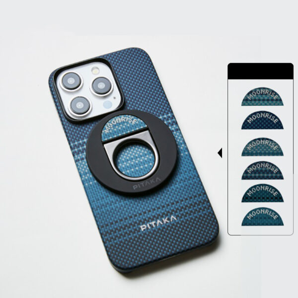 PITAKA is suitable for Apple 15promax magnetic sunset moonrise Kevlar floating aramid high-end magsafe carbon fiber mobile phone case - Image 15