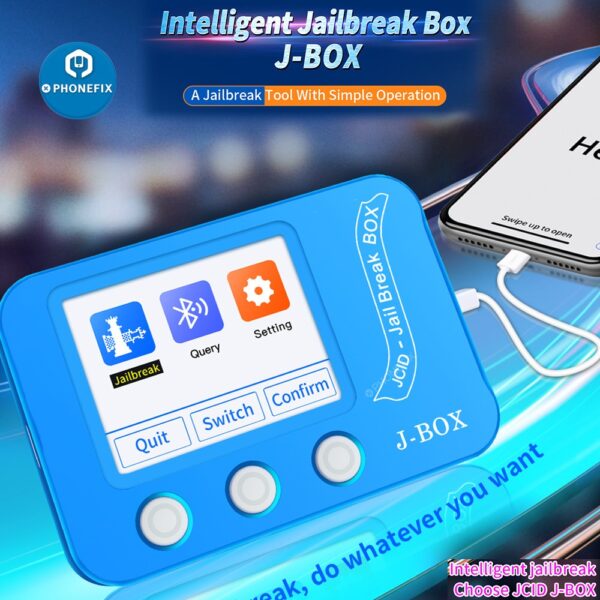 J BOX Jailbreak & Flash Tools for IOS Bypass ID and Icloud PC Free iPhone 11 11Pro Max True Tone Screen Repair J-BOX Tool - Image 4