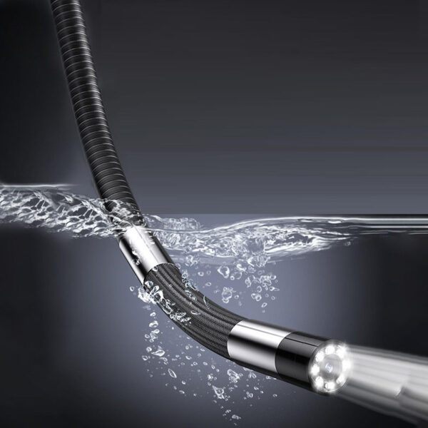 Intelligent industrial endoscope high-definition screen pipeline automotive maintenance probe lens - Image 3