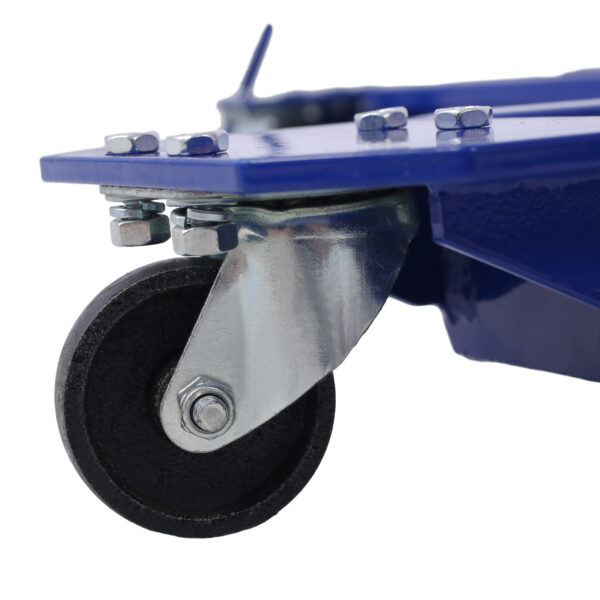 Motorcycle Dolly 1250 lbs Widow Cruiser-Dolly Steel Motorcycle Dolly Blue - Image 3