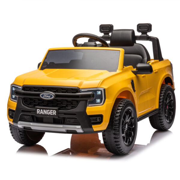 12V Kids Ride On Car W/Parents Remote Control,Licensed Ford Ranger,2WD,Rear wheel suspension,Low Start,Headlight,Horn,MP3,Blueto - Image 8