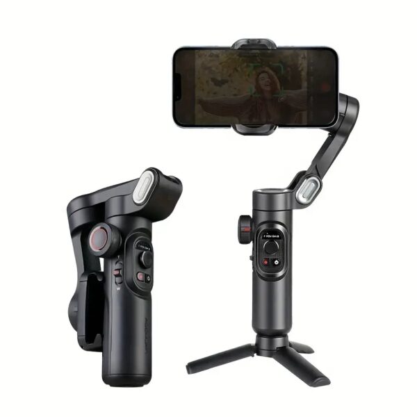XE 3-Axis Handheld Gimbal Stabilizer Foldable Smartphone Cellphone Video Record Vlog PTZ Stabilizer For IPhone Xiaomi Sa - Image 5