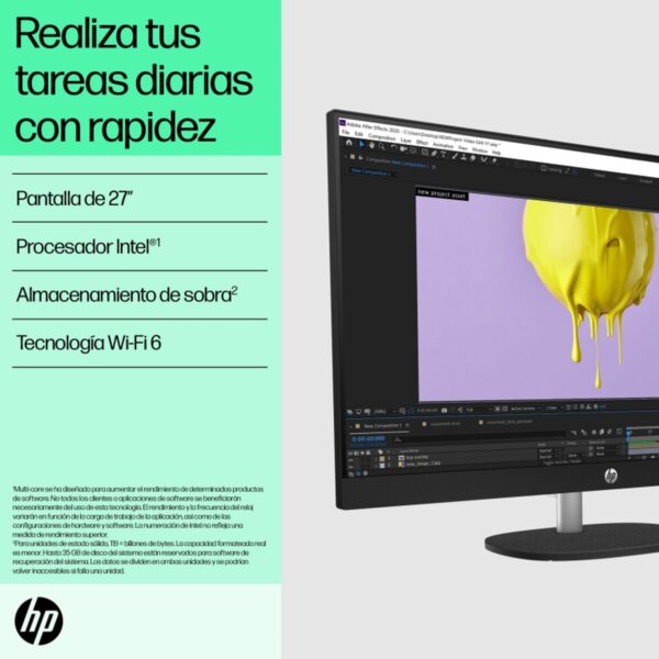 Desktop PC HP B9GN4EA Intel Core i5-1335U 16 GB RAM 1 TB SSD - Image 2