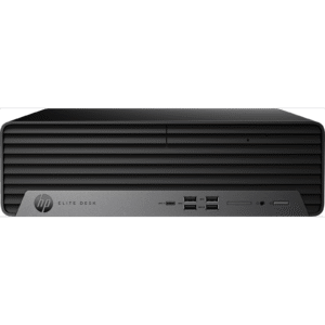Komputer HP HP Elite 805 G9 - Wolf Pro Security - SFF - Ryzen 3 Pro 8300G / 3.45 GHz - RAM 16 GB - SSD 512 GB - NVMe - Radeon 740M - Wi-Fi 6, 1GbE, Bluetooth 5.3 - WLAN_ 802.11a/b/g/n/ac/ax, Bluetooth 5.3 - Win 11 Pro - Monitor_ keiner - Tastatur_ Deutsch (A0ZD5EA#ABD)