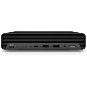 Komputer HP HP Elite 800 G9 - Wolf Pro Security - Mini Desktop - Core i5 i5-14500 / 2.6 GHz - RAM 16 GB - SSD 512 GB - NVMe - UHD Graphics 770 - 1GbE, Wi-Fi 6E, Bluetooth Dual-Mode - WLAN_ 802.11a/b/g/n/ac/ax (Wi-Fi 6E), Bluetooth 5.3 WLAN-Karte - Win 11 (5M9X6EA#ABD)